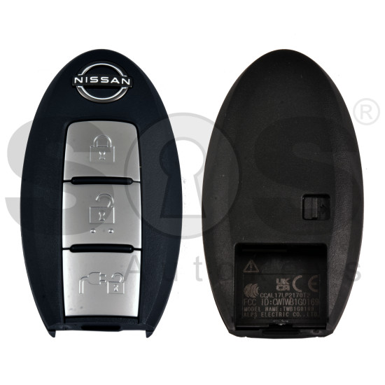 OEM Smart Key for Nissan 2025+  Buttons:3 / Frequency:434MHz / Transponder:HITAG AES / FCC ID: CW1WB1G0169 