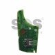 OEM Flip Key (PCB) for GENERAL MOTORS / OPEL / CHEVROLET / HOLDEN Buttons:2 / Frequency:434MHz / Transponder:HITAG2 / Immobiliser System:BCM
