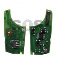 OEM Flip Key (PCB) for GENERAL MOTORS / OPEL / CHEVROLET / HOLDEN Buttons:3 / Frequency:434MHz / Transponder:HITAG2 / Immobiliser System:BCM