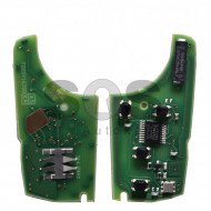 OEM Flip Key (PCB) for GENERAL MOTORS / OPEL / CHEVROLET / HOLDEN Buttons:3+1 / Frequency:315MHz / Transponder:HITAG2 / Immobiliser System:BCM