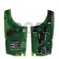 OEM Flip Key (PCB) for GENERAL MOTORS / OPEL / CHEVROLET / HOLDEN Buttons:3+1 / Frequency:434MHz / Transponder:HITAG2 / Immobiliser System:BCM