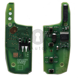 OEM Flip Key (PCB) for GENERAL MOTORS / OPEL ASTRA K Buttons:3+1 / Frequency:315MHz / Transponder:HITAG2 / Immobiliser System:BCM