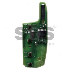 OEM Flip Key (PCB) for GENERAL MOTORS / OPEL ASTRA K Buttons:3+1 / Frequency:315MHz / Transponder:HITAG2 / Immobiliser System:BCM OEM Flip Key (PCB) for GENERAL MOTORS / OPEL ASTRA K Buttons:3+1 / Frequency:315MHz / Transponder:HITAG2 / Immobiliser System:BCM
