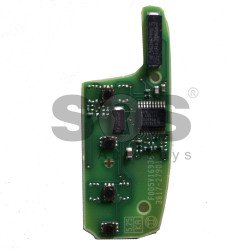 OEM Flip Key (PCB) for GENERAL MOTORS / OPEL ASTRA K Buttons:4+1 / Frequency:315MHz / Transponder:HITAG2 / Immobiliser System:BCM OEM Flip Key (PCB) for GENERAL MOTORS / OPEL ASTRA K Buttons:4+1 / Frequency:315MHz / Transponder:HITAG2 / Immobiliser System:BCM