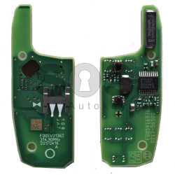 OEM Flip Key (PCB) for GENERAL MOTORS / OPEL ASTRA K Buttons:2 / Frequency:315MHz / Transponder:HITAG2 / Immobiliser System:BCM