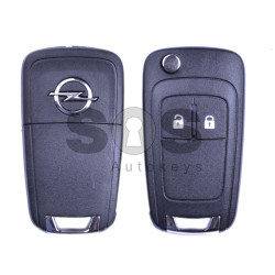 OEM Flip Key for Opel Corsa D/Corsa E/Meriva 2012+ Buttons:2 / Frequency:434 MHz / Transponder:PCF 7937 / Blade signature:HU100 / Immobiliser System:BCM / AFTERMARKET SHELL