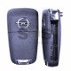 OEM Flip Key for Opel Astra J/Insignia Buttons:2 / Frequency:433 MHz / Transponder:PCF 7937 / Blade signature:HU100 / Immobiliser System:BCM / Part No: GM13574868/ GM1350235