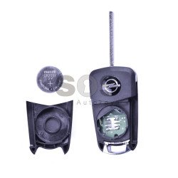 Flip Key for Opel Vectra C Buttons:3 / Frequency:433MHz / Transponder: PCF7946/ ID46 / Blade signature:HU100 / Immobiliser System:BCM
