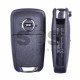 OEM Flip Key for Opel Astra J Buttons:3 / Frequency:433MHz / Transponder: PCF7937 E  / Blade signature:HU100 / Immobiliser System:BCM / Part No: GM13500234