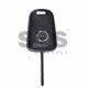 OEM Regular Key for Opel Astra J/Insignia Buttons:2 / Frequency:433MHz / Transponder: PCF7937 / Blade signature:HU100 / Immobiliser System:BCM 