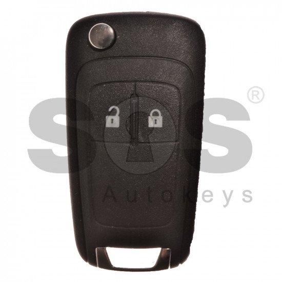 Flip Key for Vauxhall Corsa D /E Buttons2 / Frequency 433MHz