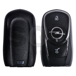 OEM Smart Key for Opel Astra K/Insignia Buttons:3 / Frequency:434MHz / Transponder: HITAG2/ ID46/ PCF7937E / Blade signature:HU100 / Immobiliser System:BCM / Keyless Go