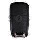 Flip Key for Opel Astra J/ Chevrolet Cruz  Buttons:2 / Frequency:434 MHz / Transponder:PCF 7941E / HITAG2/NCF295  / Blade signature:HU100 / COMPATIBLE PART NO: 13574868 - 13279279 / No logo