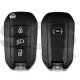 OEM Flip Key for Opel Buttons:3 / Frequency: 433MHz / Transponder: NCF296/HITAG AES  / Part No:  98 115 543 80/9811554380 / 98 115 548 80/9811554880 