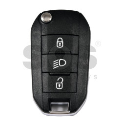OEM Flip Key for Opel Buttons:3 / Frequency: 433MHz / Transponder: NCF296/HITAG AES  / Part No:  98 115 543 80/9811554380 / 98 115 548 80/9811554880 