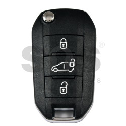 OEM Flip Key for Opel Buttons:3 / Frequency: 433MHz / Transponder: NCF296/HITAG AES  / Part No:  98 537 139 80/9853713980