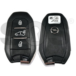 OEM Smart Key for Opel VAN 2023+ Buttons:3 / Frequency:433MHz / Transponder: NCF29A/HITAG AES    /   Part No:98 536 498 80/9853649880 	 / Keyless Go 