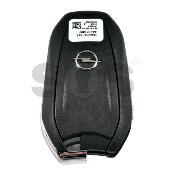 OEM Smart Key for Opel VAN 2023+ Buttons:3 / Frequency:433MHz / Transponder: NCF29A/HITAG AES    /   Part No:98 536 498 80/9853649880 	 / Keyless Go 
