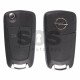 OEM Flip Key for Opel Vectra C Facelift Buttons:2 / Frequency:433MHz / Transponder: PCF7946/ ID46 / Blade signature:HU100 / Immobiliser System:BCM / Part No: 13.189.118