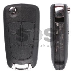 OEM Flip Key for Opel Astra H/Zafira B Buttons:2 / Frequency:433MHz / Transponder: PCF7941/ ID46 / Blade signature:HU100 / Immobiliser System:BCM / Part No: 13.149.658 OEM Flip Key for Opel Astra H/Zafira B Buttons:2 / Frequency:433MHz / Transponder: PCF7941/ ID46 / Blade signature:HU100 / Immobiliser System:BCM / Part No: 13.149.658