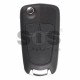 OEM Flip Key for Opel Vectra C Facelift Buttons:2 / Frequency:433MHz / Transponder: PCF7946/ ID46 / Blade signature:HU100 / Immobiliser System:BCM / Part No: 13.189.118