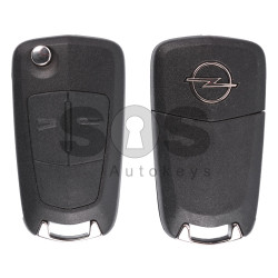 OEM Flip Key for Opel Corsa D Buttons:2 / Frequency:433MHz / Transponder: PCF7941/ ID46 / Blade signature:HU100 / Immobiliser System:BCM / Part No: 13.188.284