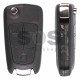 OEM Flip Key for Opel Vectra C Buttons:3 / Frequency:433MHz / Transponder: PCF7941/ ID46 / Blade signature:YM27 / Immobiliser System:BCM / Part No: 93.187.508
