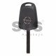 OEM Regular Key for Opel Astra H Buttons:2 / Frequency:433MHz / Transponder: PCF7941 / Blade signature:HU100 / Immobiliser System:BCM 