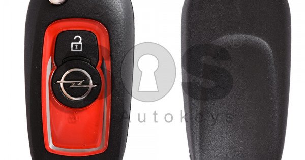 OEM Flip Key for Opel Astra K Buttons:2 / Frequency:433MHz ...