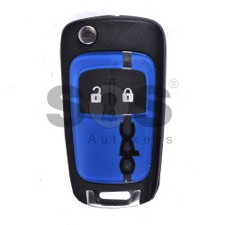 OEM Flip Key for Opel OPC Buttons:2 / Frequency:433MHz / Transponder:HITAG 2 / Blade signature:HU100 / Immobiliser System:BCM
