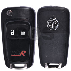 OEM Flip Key for Vauxhall VXR Buttons:2 / Frequency:433MHz / Transponder:HITAG2/ ID46/ PCF7946 / Blade signature:HU100 / Immobiliser System:BCM (White)