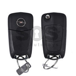 OEM Flip Key for Opel Antara Buttons:2 / Frequency:433MHz / Transponder:Tiris DST 4D/ ID46/ PCF7936 / Blade signature:DWO5 /  Part No: E4-116RA-000043/ 96628228