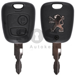 OEM Regular Key for Peugeot 206 Facelift Buttons:2 / Frequency:433MHz / Transponder: PCF7936 Blade signature:NE72 / Immobiliser System:BCM