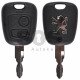 OEM Set for Peugeot 206 Buttons:2 / Frequency: 434MHz / Transponder: PCF7936/ HITAG2/ ID46 / Manufacture: Valeo / Part No: C1NKO ANMPPNN