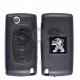 OEM Flip Key for Peugeot 207/307/3008/Partner Buttons:3 / Frequency:433MHz / Transponder: PCF7941A / Blade signature:VA2 / Immobiliser System:BCM / Part No: 187313