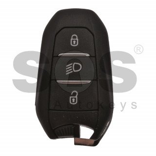 OEM Smart Key for Peugeot Buttons:3 / Frequency:433MHz / Transponder: HITAG  AES / FCCID: IM3A / Blade signature:VA2/HU83 / Immobiliser System:BCM /