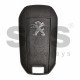 OEM Flip Key for Peugeot Expert 2016 + Buttons:3 / Frequency:433 MHz / Transponder:HITAG 128-bit AES / NCF296 / Part No:161702098/ 9810666677