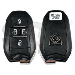 OEM Smart Key for Peugeot VAN 2024+ Buttons:4 / Frequency:433MHz / Transponder:  NCF29A/HITAG AES    /  Part No: 98 493 136 80/9849313680/ Keyless Go