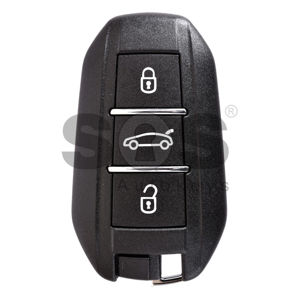 OEM Smart Key For Peugeot 308/508 Buttons3 / Frequency