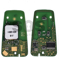 OEM Smart Key (PCB) for Citroen/Peugeot 2015+ Buttons:4 / Frequency:434MHz / Transponder:HITAG 128-bit AES / Part No:B10256-1 / ID:97866862 / Keyless Go