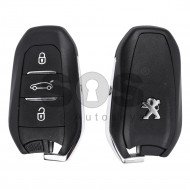OEM Smart Key for Peugeot 308/3008/5008 Buttons:3 / Frequency:434 MHz / Transponder:PCF 7945/PCF 7953 / Blade signature:VA2 / Immobiliser System:BCM / Part No 98124195 ZD / Keyless GO