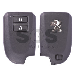 OEM Smart Key for Peugeot 108 Buttons:2 / Frequency:434MHz / Transponder:Tiris DST AES / Blade signature:VA2 / Manufacturer: TOKAI RIKA / Model: BF3EW / Immobiliser System: Smart System / Keyless GO