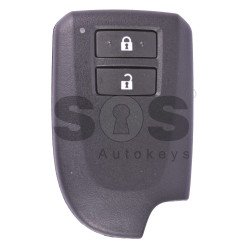 OEM Smart Key for Peugeot 108 Buttons:2 / Frequency:434MHz / Transponder:Tiris DST AES / Blade signature:VA2 / Manufacturer: TOKAI RIKA / Model: BF3EW / Immobiliser System: Smart System / Keyless GO OEM Smart Key for Peugeot 108 Buttons:2 / Frequency:434MHz / Transponder:Tiris DST AES / Blade signature:VA2 / Manufacturer: TOKAI RIKA / Model: BF3EW / Immobiliser System: Smart System / Keyless GO