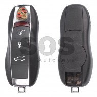 OEM Smart Key for Porsche Cayenne Buttons:3 / Frequency:433MHz / Transponder: PCF7953/ ID46 / Blade signature:HU66 / Immobiliser System:BCM / Part No: 7PP959753AJ/ 7PP959753CD/ 97063724602 / Keyless GO