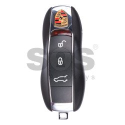 OEM Smart Key for Porsche Buttons:3 / Frequency:434MHz / Transponder: PCF7953/ ID46 / Blade signature:HU66 / Immobiliser System:BCM / Part No: 7PP959753BS/ PP959753CE / Keyless GO