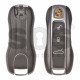 OEM Smart Key for Porsche Panamera Buttons:3 / Frequency:433MHz / Blade signature:HU 162T/ Part No:971 959 753 F / Keyless GO