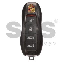 Smart Key for Porsche Buttons:4 / Frequency:315MHz / Transponder:  PCF7945/7953/ID46 / Blade signature:HU66 / Immobiliser System:BCM  / Keyless Go 