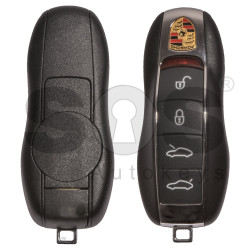 Smart Key for Porsche Buttons:4 / Frequency:434MHz / Transponder: PCF7945 / Blade signature:HU66 / Immobiliser System:BCM / Part No:991 637 259 03 