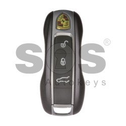 OEM Smart Key for Porsche Cayenne Buttons:3 / Frequency:433MHz / Blade signature:HU162T / Part No:9Y0 959 753 Q / Keyless GO / Initialized 
