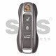 OEM Smart Key for Porsche Cayene Buttons:3+1 / Frequency: 433MHz / Blade signature: HU162T / Part No: 9Y0959753AB / Keyless GO